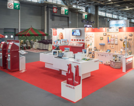 reportage sur le salon du tourisme pour CEWE