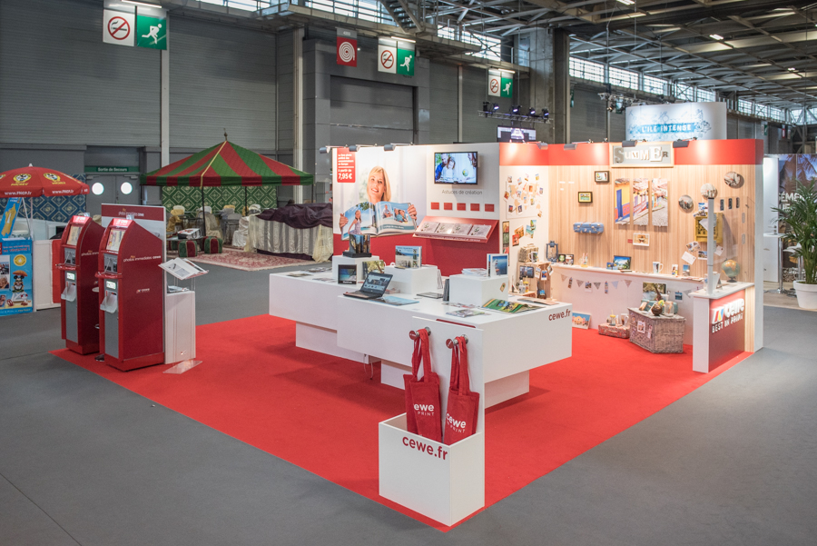 reportage sur le salon du tourisme pour CEWE