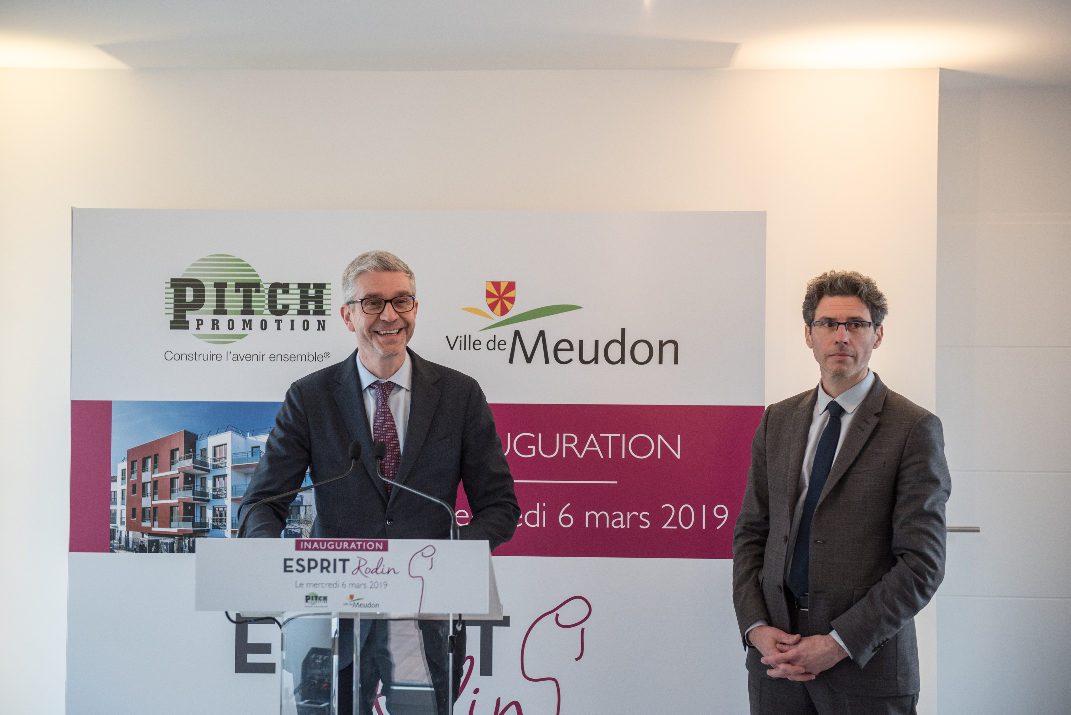 Pitch Promotion : inauguration de la résidence Esprit Rodin à Meudon