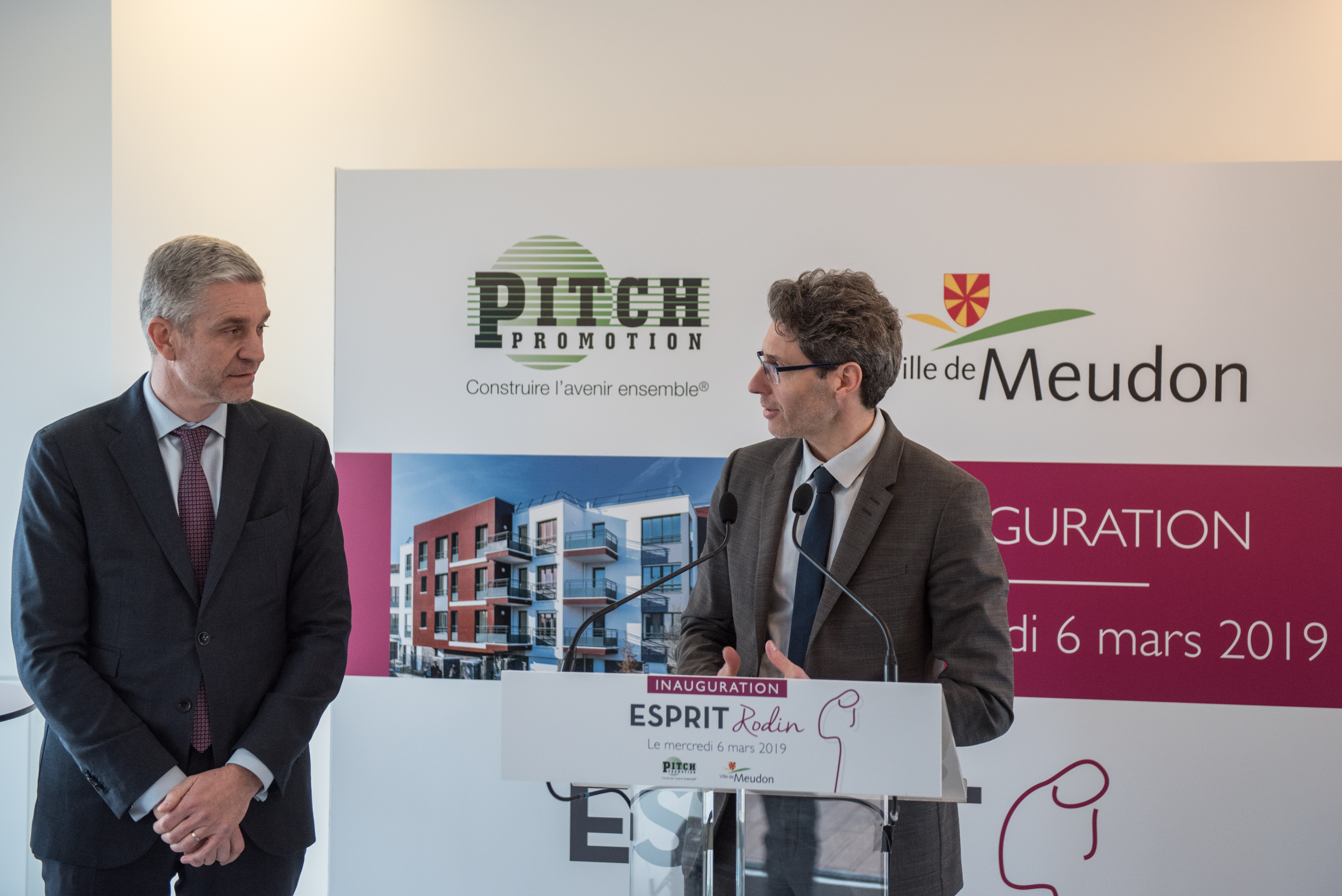 Pitch Promotion : inauguration de la résidence Esprit Rodin à Meudon