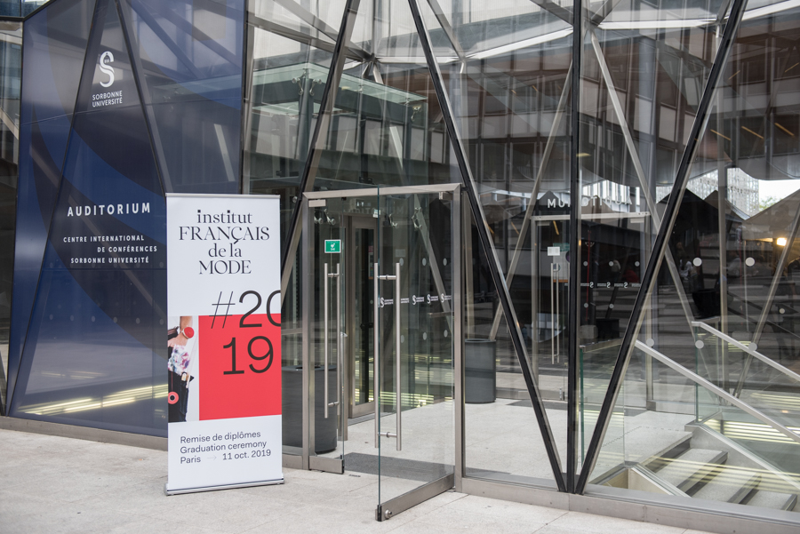 Institut Français de la Mode : remise de diplômes.